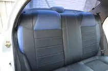 Daewoo Lanos 1998–2017 Modelim pielāgoti sēdekļu pārvalki Brothers Leather Style foto 3