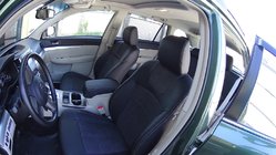 Subaru Outback 2009–2014 Auto sēdekļu pārvalki SoyuzAuto Leather style foto 1