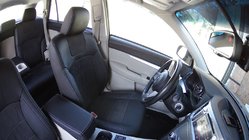 Subaru Outback 2009–2014 Auto sēdekļu pārvalki SoyuzAuto Leather style foto 4