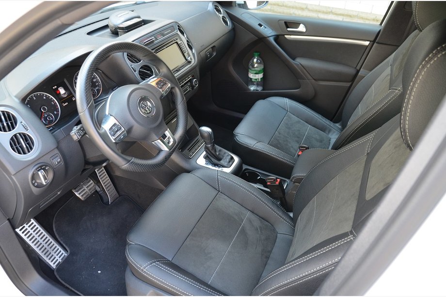 Volkswagen Tiguan 2007–2016 Auto sēdekļu pārvalki SoyuzAuto Leather style Foto 4
