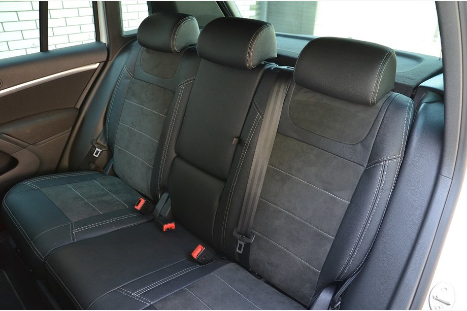 Volkswagen Tiguan 2007–2016 Auto sēdekļu pārvalki SoyuzAuto Leather style Foto 6