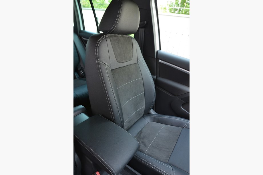 Volkswagen Tiguan 2007–2016 Auto sēdekļu pārvalki SoyuzAuto Leather style Foto 10