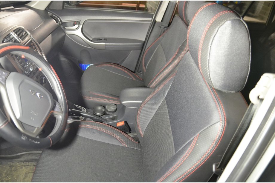 Chery Tiggo 3 2005– Oriģinālie sēdekļu pārvalki SoyuzAuto Premium Image