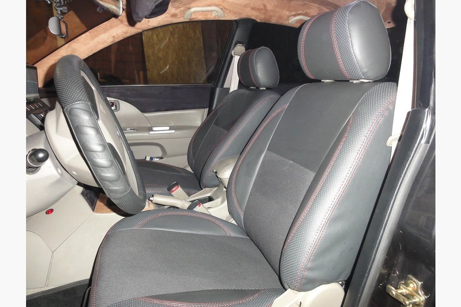 Chery Elara/Alia/Fora/A5 2006– JAUNUMS!!! Oriģināli SoyuzAuto Premium ekoādas sēdekļu pārvalki Image