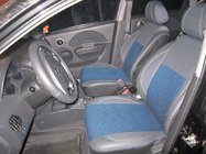 Chevrolet Aveo T200 2002–2008 JAUNUMS!!! Oriģināli SoyuzAuto Premium ekoādas sēdekļu pārvalki foto 1
