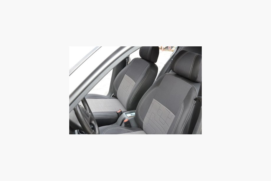 Daewoo Lanos 1998–2017 Autosēdekļu pārvalki (ekoāda↗audums, Premium Image