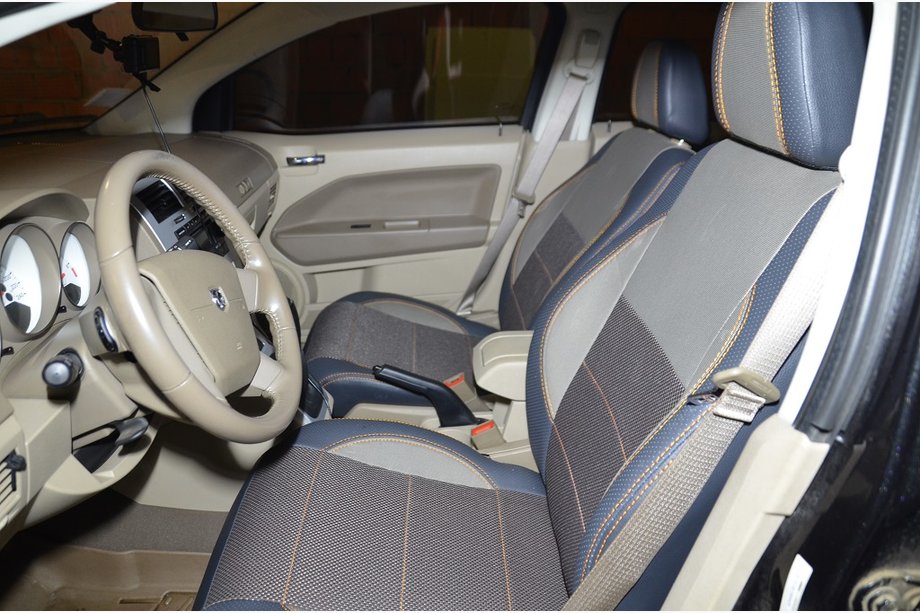 Dodge Caliber 2006–2011 Auto sēdekļu pārvalki SoyuzAuto Premium Image