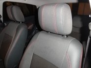 Ford Fiesta 2008–2017 Jaunums! Ekoādas autosēdekļu pārvalki (2008-2012) Brothers Premium foto 4