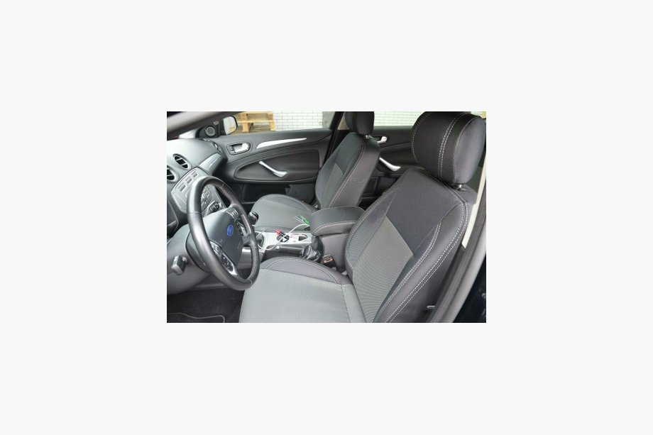 Ford Mondeo 2008–2014 Autosēdekļu pārvalki (ekoāda↗audums, Premium) Image