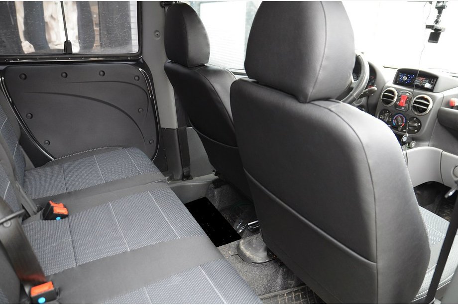 Fiat Doblo I 2005–2010 JAUNUMS!!! Oriģinālie SoyuzAuto Premium sēdekļu pārvalki (pilns salons) Foto 4