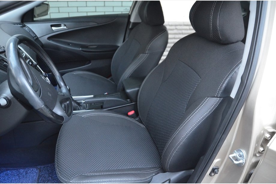 Hyundai Sonata YF 2010–2014 Auto sēdekļu pārvalki SoyuzAuto Premium Image
