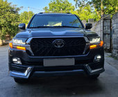 Toyota Land Cruiser 200 2007–2021 Bodykit komplekts 2016↗ (TRD 2021) Melna krāsa foto 3