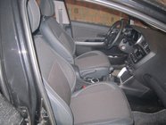 Kia Ceed 2012–2018 Autosēdekļu pārvalki (ekoāda↗audums, Premium) foto 1