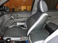 Kia Sorento I BL 2002–2009 Jaunums! Modelim pielāgoti ekoādas sēdekļu pārvalki Brothers Premium foto 2