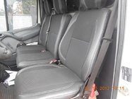 Mercedes Sprinter W901/902/903/904/905 1995–2006 Oriģināli Premium sēdekļu pārvalki (ādas aizstājējs + audums) 1+1 foto 6