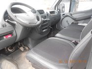 Mercedes Sprinter W901/902/903/904/905 1995–2006 Oriģināli Premium sēdekļu pārvalki (ādas aizstājējs + audums) 1+1 foto 4