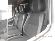 Mercedes Sprinter W901/902/903/904/905 1995–2006 Oriģināli Premium sēdekļu pārvalki (ādas aizstājējs + audums) 1+1 foto 2