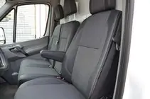 Mercedes Sprinter W906 2006–2018 Autosēdekļu pārvalki (ekoāda + audums, Premium) foto 3