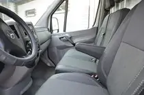 Mercedes Sprinter W906 2006–2018 Autosēdekļu pārvalki (ekoāda + audums, Premium) foto 2
