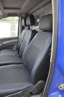 Mercedes Vito W639 2004–2014 Autosēdekļu pārvalki (ekoāda↗audums, Premium) foto 2