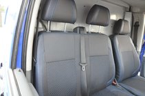 Mercedes Vito W639 2004–2014 Autosēdekļu pārvalki (ekoāda↗audums, Premium) foto 4