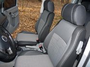 Volkswagen Caddy 2010–2015 Autosēdekļu pārvalki (mākslīgā āda↗audums, Premium) foto 7