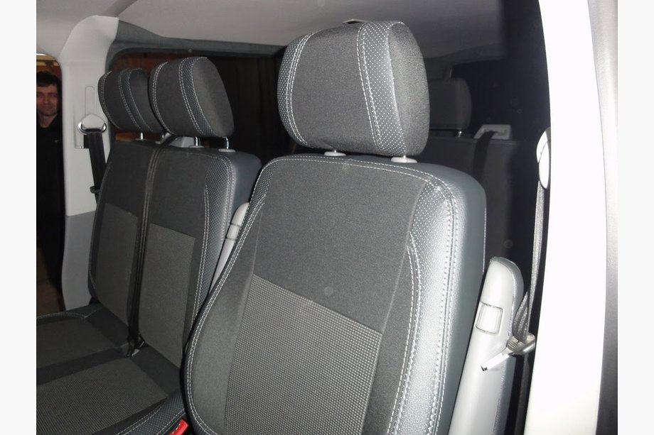 Volkswagen T5 Multivan 2003–2010 Autosēdekļu pārvalki (mākslīgā āda↗audums, Premium) Image