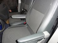 Volkswagen T5 Multivan 2003–2010 Autosēdekļu pārvalki (mākslīgā āda↗audums, Premium) foto 4