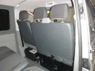 Volkswagen T5 Transporter 2003–2010 Autosēdekļu pārvalki (mākslīgā āda↗audums, Premium) foto 4