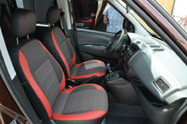 Fiat Doblo II 2010–2022 Auto sēdekļu pārvalki Premium (kombinēti, pilnam salonam) foto 1