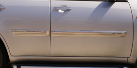 Chery Tiggo 1 2005–2016 Durvju moldings (nerūsējošais tērauds) foto 1