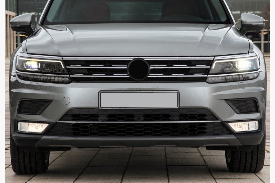 Volkswagen Tiguan 2016–2023 Nerūsējošā tērauda uzlika priekšējam bamperim 2016-2020 Image