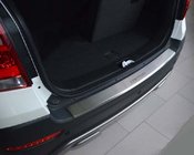 Chevrolet Captiva 2006–2019 NataNika aizmugurējā bufera aizsarguzlika ar ieliektu malu (2011+, nerūsējošais tērauds) foto 1