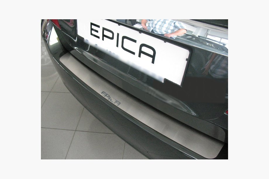 Chevrolet Epica 2006–2014 Natanika aizmugurējā bufera aizsarguzlika (nerūsējošais tērauds) Image