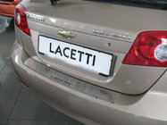 Chevrolet Lacetti 2003–2024 Natanika aizmugurējā bufera aizsarguzlika (nerūsējošais tērauds) Hečbeks foto 1