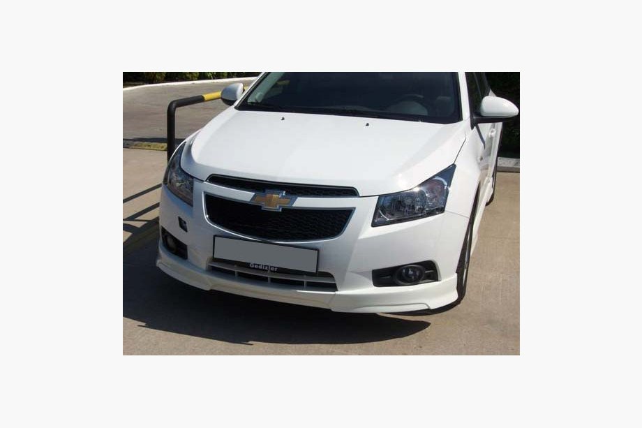 Chevrolet Cruze 2009–2015 Priekšējā bufera lūpas uzlika SD (Meliset, krāsošanai) Image