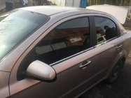 Chevrolet Aveo T250 2005–2011 Apakšējās logu apdares līstes (4 gab., nerūsējošais tērauds) Hečbeks foto 4