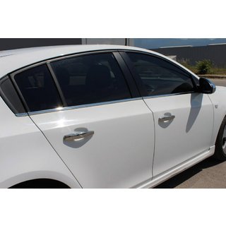 Logu apdares līstes (nerūsējošais tērauds) Chevrolet Cruze 2009–2015 foto 1