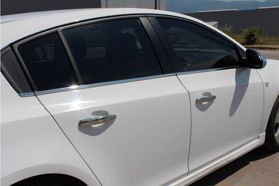 Chevrolet Cruze 2009–2015 Logu apdares līstes (nerūsējošais tērauds) HB, Carmos – turku nerūsējošais tērauds Image