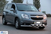 Chevrolet Orlando 2010–2018 Priekšējais aizsargstienis ST015 (nerūsējošais tērauds) foto 3