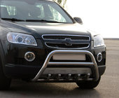 Chevrolet Captiva 2006–2019 Priekšējais aizsargloks WT003 (nerūsējošais tērauds) foto 1