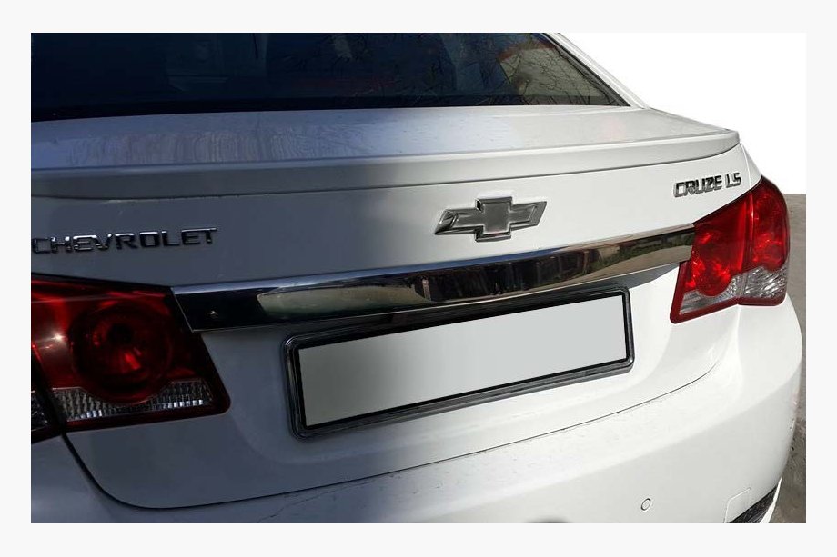 Chevrolet Cruze 2009–2015 Uzlika virs numura zīmes (nerūsējošais tērauds) Image