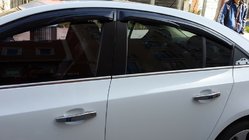 Chevrolet Cruze 2009–2015 Logu apdares līstes (nerūsējošais tērauds) HB, Carmos – turku nerūsējošais tērauds foto 4