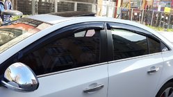 Chevrolet Cruze 2009–2015 Logu apdares līstes (nerūsējošais tērauds) HB, Carmos – turku nerūsējošais tērauds foto 2