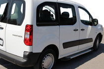 Citroen Berlingo 2008–2018 Sānu sliekšņi Line (2 gab., alumīnijs) foto 3