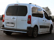 Peugeot Partner Tepee 2008–2018 Aizmugures aizsargstienis AK002 (nerūsējošais tērauds) 51 mm foto 1
