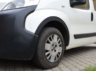 Citroen Nemo 2007–2017 Riteņu arku uzlikas (4 gab., melnas) 1 durvju, ABS plastmasa foto 12