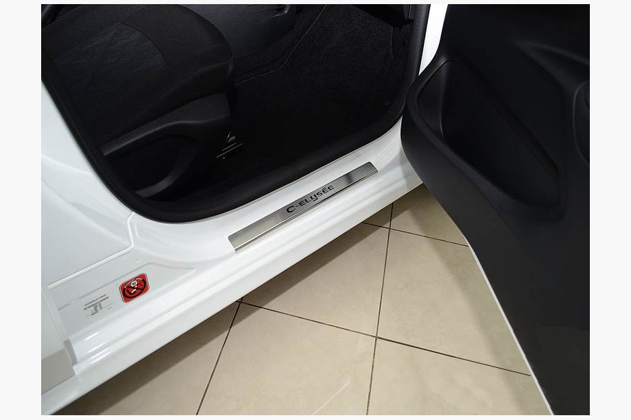 Citroen C-Elysee 2013–2022 Sliekšņu uzlikas Nataniko (4 gab., nerūsējošais tērauds) Image