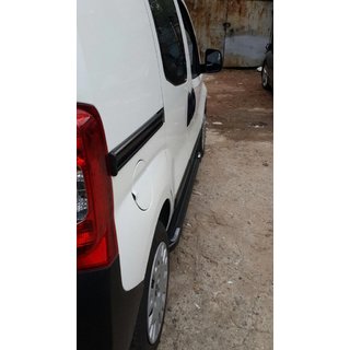 Sānu pakāpieni Mostu Black (2 gab., alumīnija profils) Peugeot Bipper 2008–2017 foto 3