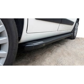 Sānu pakāpieni Mostu Black (2 gab., alumīnija profils) Peugeot Bipper 2008–2017 foto 2
